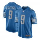 Matthew Stafford #9 Detroit Lions Game Player Jersey Men's Blue