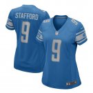 Matthew Stafford #9 Detroit Lions Game Player Jersey Women's Blue