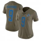 Matthew Stafford #9 Detroit Lions Salute to Service Limited Player Jersey Women's Olive