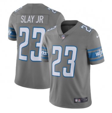 Darius Slay Jr #23 Detroit Lions Color Rush Limited Player Jersey Men's Steel