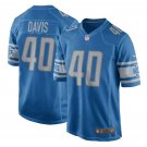 Jarrad Davis #40 Detroit Lions Game Player Jersey Men's Blue