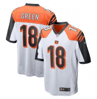 A.J. Green #18 Cincinnati Bengals Game Player Jersey Men's White