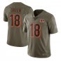 A.J. Green #18 Cincinnati Bengals Salute to Service Limited Player Jersey Men's Olive