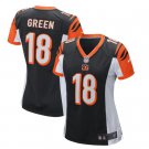 A.J. Green #18 Cincinnati Bengals Game Player Jersey Women's Black