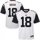 A.J. Green #18 Cincinnati Bengals Game Player Jersey Youth White