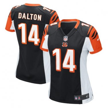 Andy Dalton #14 Cincinnati Bengals Game Player Jersey Women's Black