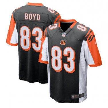 Tyler Boyd #83 Cincinnati Bengals Game Player Jersey Men's Black