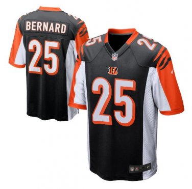 Giovani Bernard #25 Cincinnati Bengals Game Player Jersey Men's Black