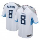 Marcus Mariota #8 Tennessee Titans Game Player Jersey Men's White