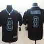 Marcus Mariota #8 Tennessee Titans Limited Player Jersey Men's Black Shadow