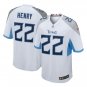 Derrick Henry #22 Tennessee Titans Game Player Jersey Men's White