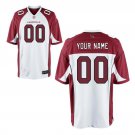 Custom Arizona Cardinals Game Player Jersey Men's White