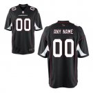 Custom Arizona Cardinals Game Player Jersey Men's Black