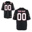 Custom Atlanta Falcons Game Player Jersey Men's Black