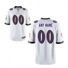 Custom Baltimore Ravens Game Player Jersey Men's White