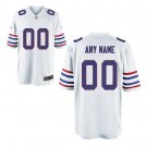 Custom Buffalo Bills Game Player Jersey Men's White