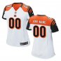 Custom Cincinnati Bengals Game Player Jersey Women's White