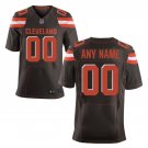 Custom Cleveland Browns Elite Player Jersey Men's Brown