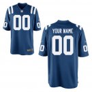 Custom Indianapolis Colts Game Player Jersey Men's Royal