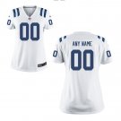 Custom Indianapolis Colts Game Player Jersey Women's White