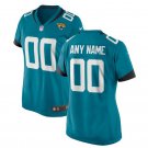 Custom Jacksonville Jaguars Game Player Jersey Women's Teal