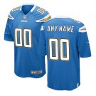 Custom Los Angeles Chargers Game Player Jersey Men's Blue
