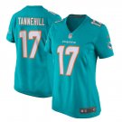 Ryan Tannehill #17 Miami Dolphins New 2018 Game Player Jersey Women's Aqua