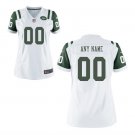 Custom New York Jets Game Player Jersey Women's White