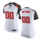 Custom Tampa Bay Buccaneers Game Player Jersey Women's White