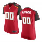 Custom Tampa Bay Buccaneers Game Player Jersey Women's Red
