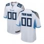 Custom Tennessee Titans Game Player Jersey Men's White