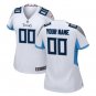 Custom Tennessee Titans Game Player Jersey Women's White