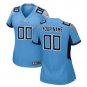 Custom Tennessee Titans Game Player Jersey Women's Light Blue