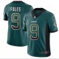 Nick Foles #9 Philadelphia Eagles Limited Player Jersey Men's Drift Green Size M