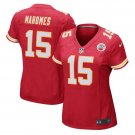 Patrick Mahomes #15 Kansas City Chiefs Game Player Jersey Women's Red Size M