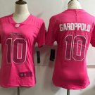 Jimmy Garoppolo #10 San Francisco 49ers Limited Player Jersey Women's Pink Size S