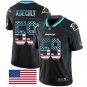 Luke Kuechly #59 Carolina Panthers Limited Player Jersey Men's Black National Flag Size S