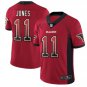 Julio Jones #11 Atlanta Falcons Color Rush Limited Player Jersey Men's Red Size XXXL