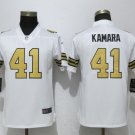 Alvin Kamara #41 New Orleans Saints Color Rush Limited Player Jersey Women's White Size XXL