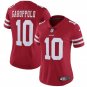Jimmy Garoppolo #10 San Francisco 49ers Limited Player Jersey Women's Red Size L