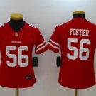 Reuben Foster #56 San Francisco 49ers Limited Player Jersey Women's Red Size M