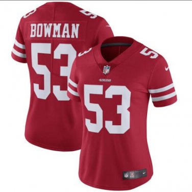 NaVorro Bowman #53 San Francisco 49ers Limited Player Jersey Women's Red Size XL