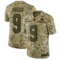 Drew Brees #9 New Orleans Saints Salute to Service Limited Jersey Men's Camo Size XXXL
