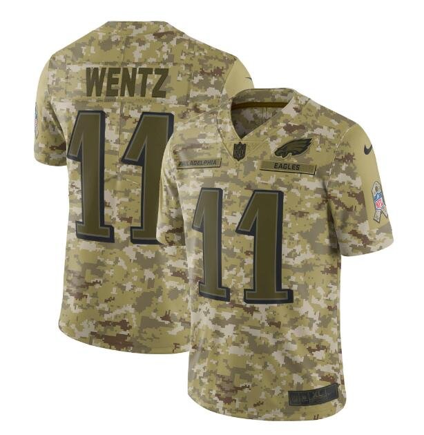 carson wentz salute to service jersey
