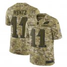 Carson Wentz #11 Philadelphia Eagles Salute to Service Limited Jersey Men's Camo Size XXL
