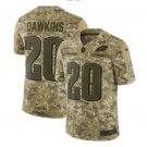 Brian Dawkins #20 Philadelphia Eagles Salute to Service Limited Jersey Men's Camo Size XXL