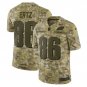 Zach Ertz #86 Philadelphia Eagles Salute to Service Limited Jersey Men's Camo Size XL