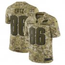 Zach Ertz #86 Philadelphia Eagles Salute to Service Limited Jersey Men's Camo Size XXXL