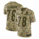 Alejandro Villanueva #78 Pittsburgh Steelers Salute to Service Limited Jersey Men's Camo Size L