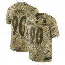 T.J. Watt #90 Pittsburgh Steelers Salute to Service Limited Jersey Men's Camo Size XL